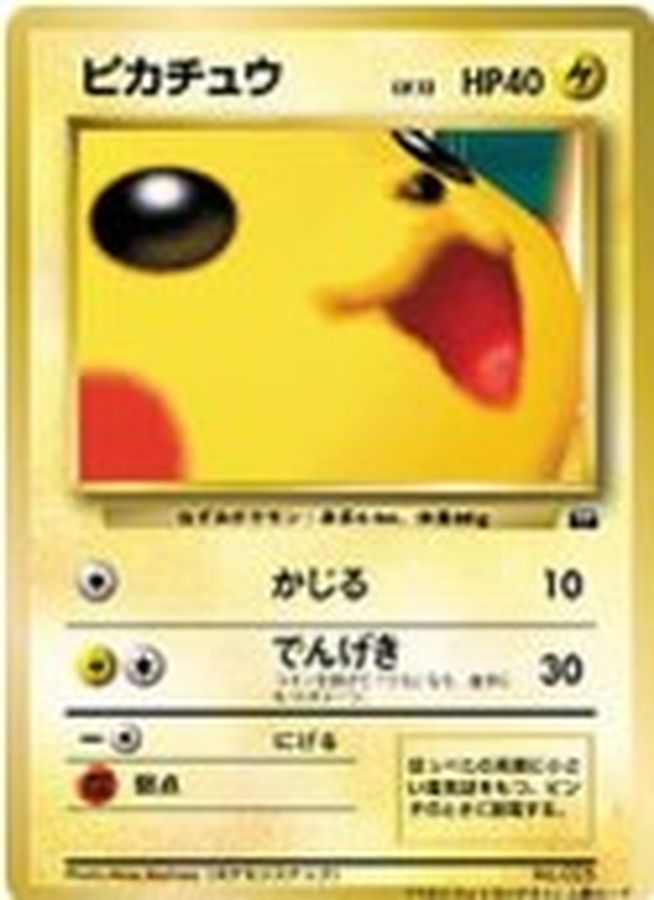 Pokemon Pikachu(Best Photo Contest)【-】 Old Back Pikachu