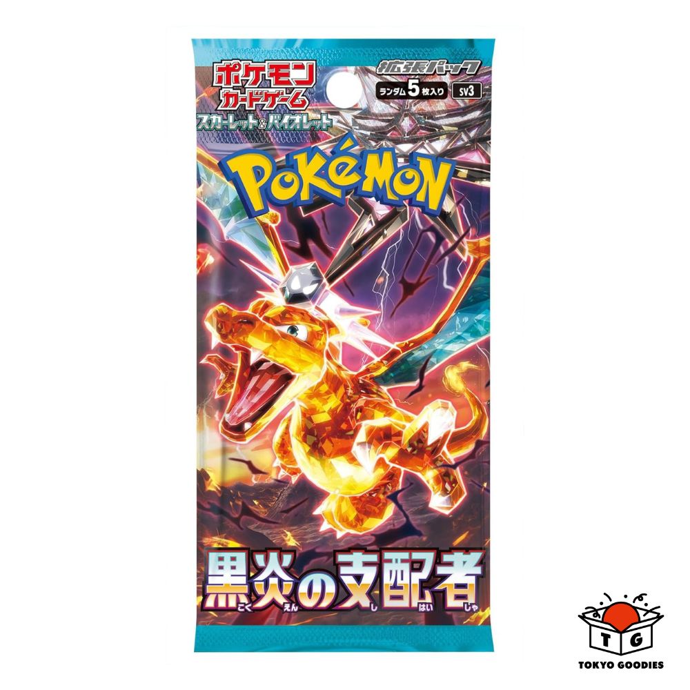 PACK Ruler of the Black Fire SV3 Japanese Pokemon Card Scarlet & Violet SEALED