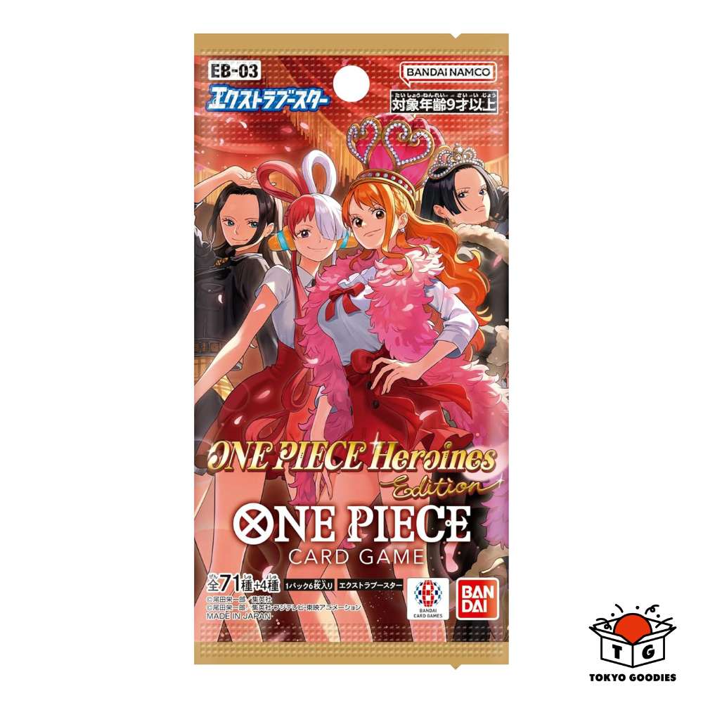 ONE PIECE Card Game Extra Booster Box Heroines Edition 【EB-03】