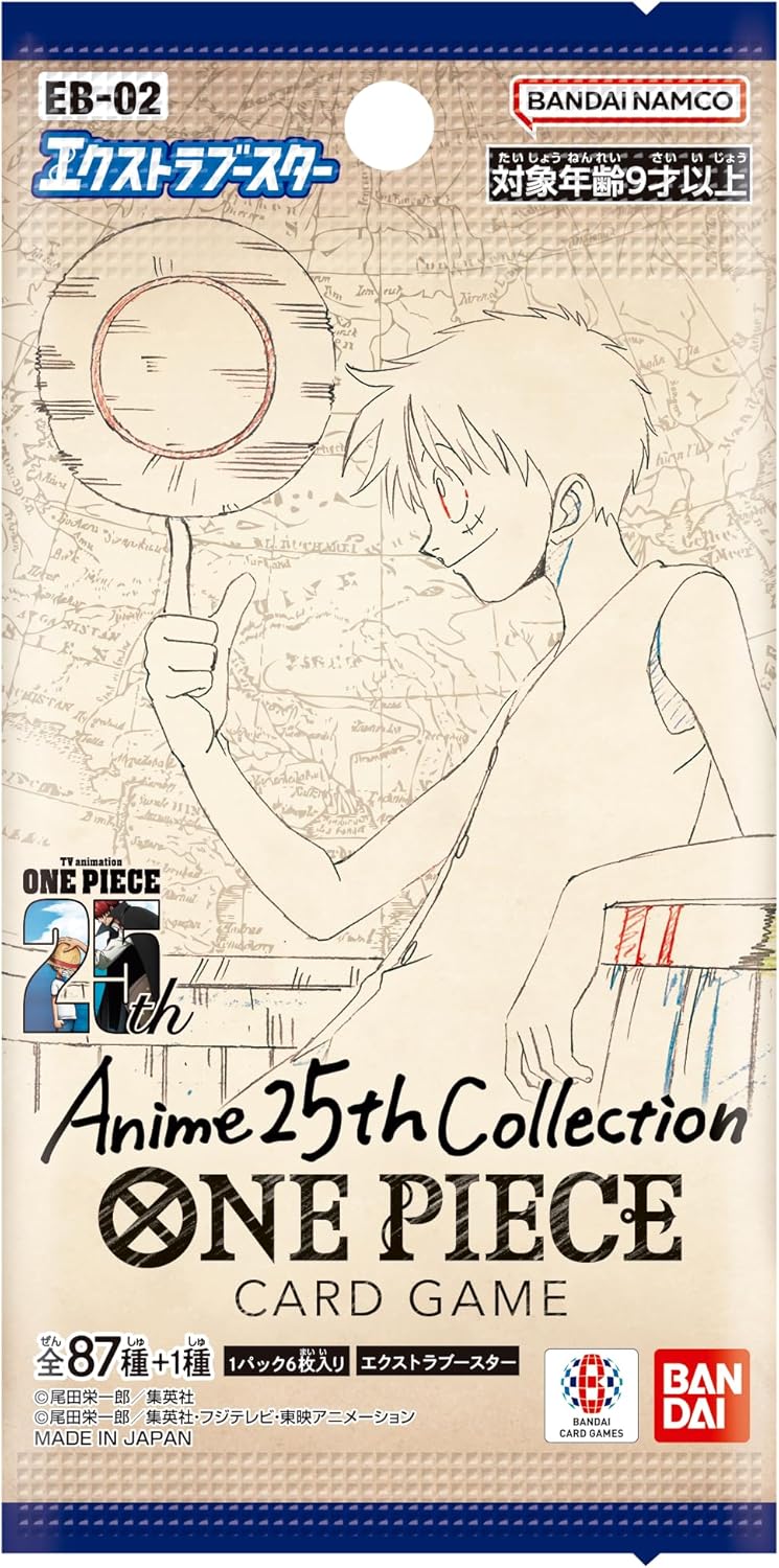 ONE PIECE Card Game Booster Box 【EB-02】 Anime25th Collection