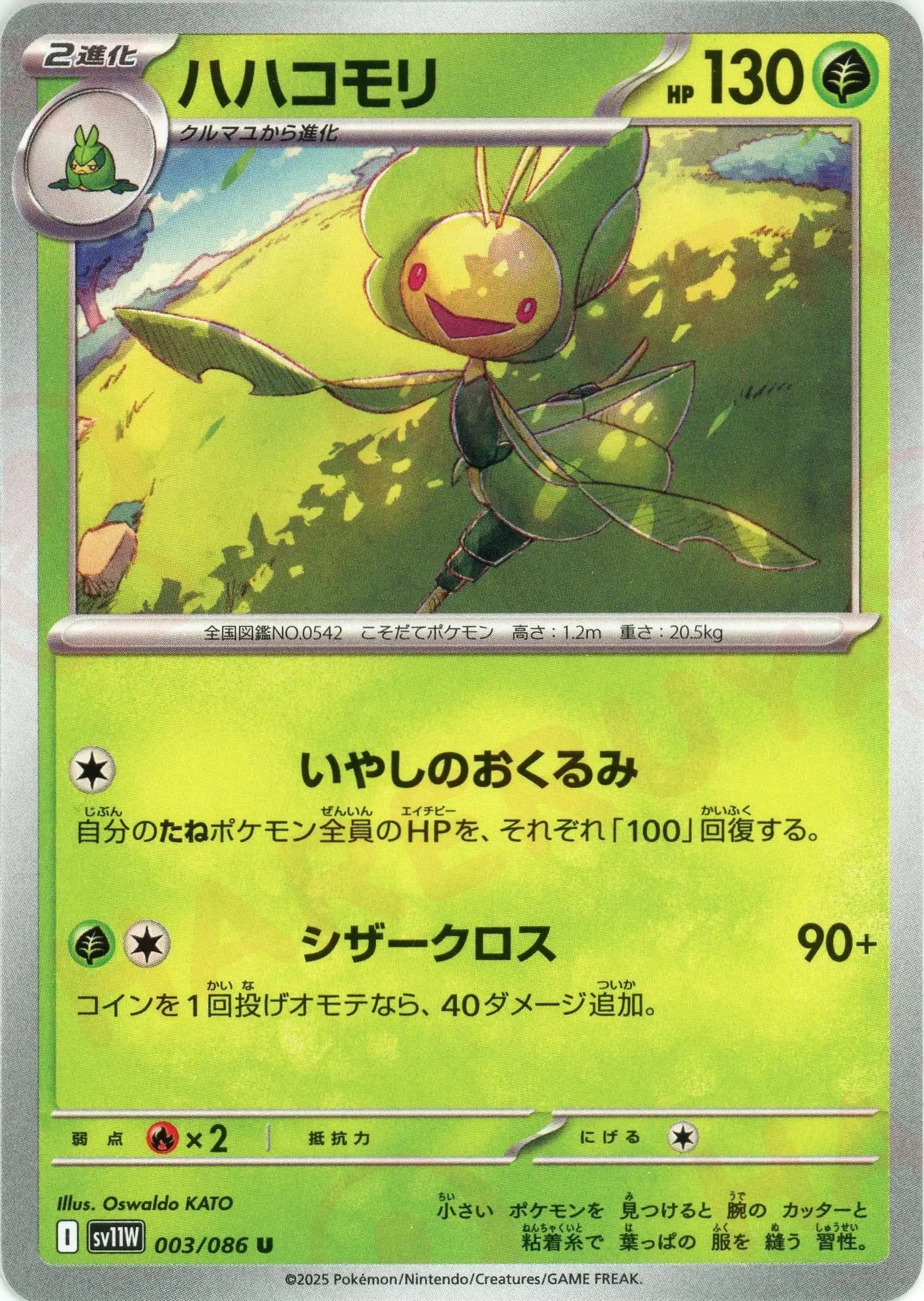 ハハコモリ(U){草}〈003/086〉