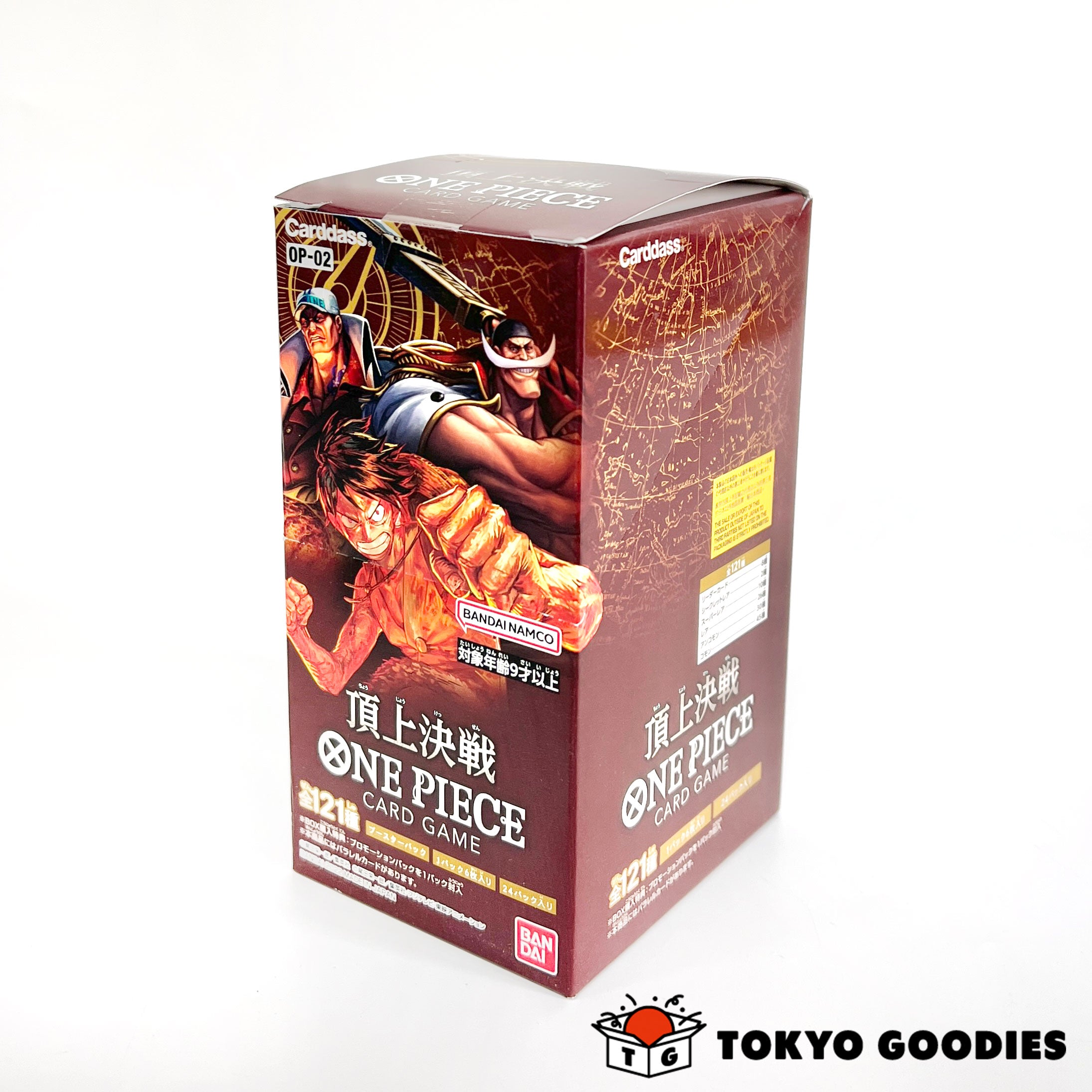 バンダイ (BANDAI) ONE PIECE カードゲーム 頂上決戦【OP-02】(BOX)