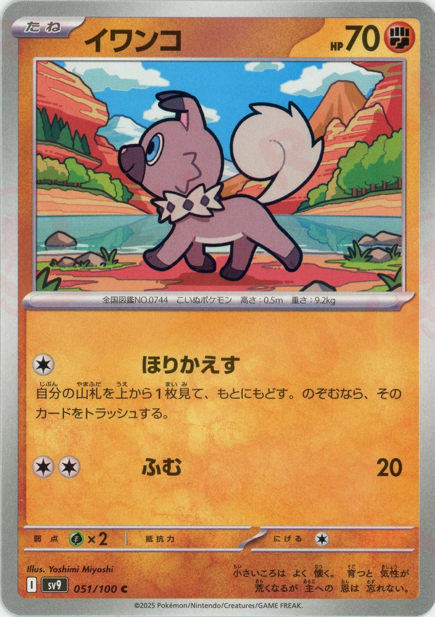 イワンコ(C){闘}〈051/100〉